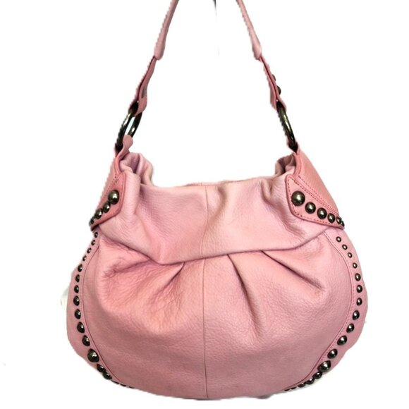 b. makowsky Handbags - B Makosky Rare Pink Studded Bag Excellent Condition